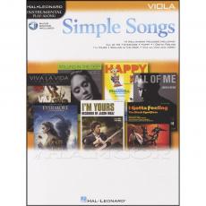 Simple Songs: Viola (Hal Leonard Instrumental Play-Along)