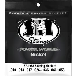 SIT S71058 Power Wound, 7 String - 10-58