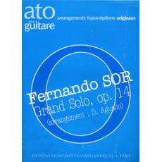 Sor Fernando  - Grand Solo, op. 14 (arrangement: D. Aguado)
