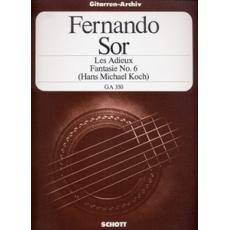 Sor Fernando - Les Adieux Fantaisie No. 6
