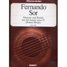 Sor Fernando - Menuett und Rondo aus der Sonate opus 22