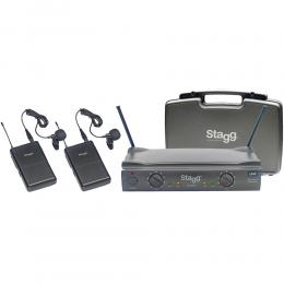 STAGG SUW-50-LL-FH 864.2MHz -864.7MHz Διπλό Set Πέτου 
