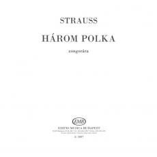 Strauss J. -  3 Polkas