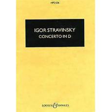 Stravinsky - Concerto In D