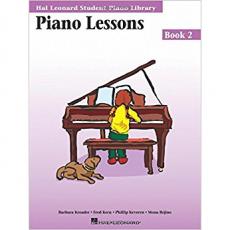 Student Piano Library - Piano Lessons 2 (B/AUD) - Hal Leonard