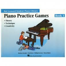 Student Piano Library - Piano Practice Games, Book 1