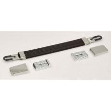 TAD - Marshall / Hiwatt Style Strap Handle - Black, Chrome Caps