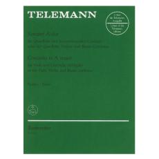 Telemann - Concerto A Major for Flute and Cembalo