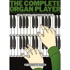 Τhe Complete Organ Player - Left Hand Toe Supplement Book 1