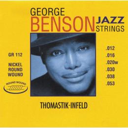 Thomastik GR112 George Benson Jazz - Round Wound, 12-53