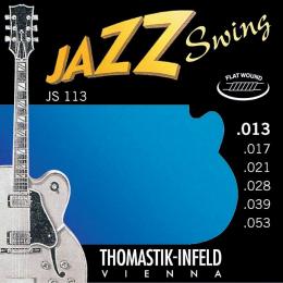 Thomastik JS113 Jazz Swing - Flatwound, 13-53