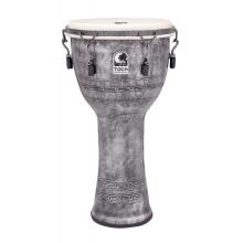 Toca Freestyle Djembe, Mechanically-Tuned - Antique Silver, 12