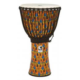 Toca Freestyle Djembe, Rope-Tuned - Kente Cloth, 10