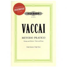 Vaccai - Metodo Pratico High Voice (BK/CD) 