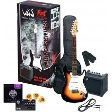 VGS RC100 Guitar Pack - 3-tone Sunburst