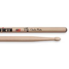 Vic Firth SCW Charlie Watts Signature - Hickory, Wooden Tip 