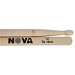 Vic Firth Nova N2BW - Hickory, Wooden Tip 2B 