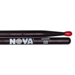 Vic Firth Nova NO5BNB - USA Hickory, Nylon Tip 5B Black