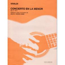 Vivaldi Antonio  - Concierto en La menor Op. 3 - No 6
