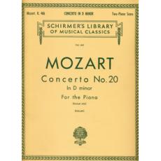 W. A. Mozart - Concerto No. 20 in D minor KV 466 / Εκδόσεις Schirmer