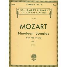 W. A. Mozart - Nineteen Sonatas Book I /  Εκδόσεις Schirmer