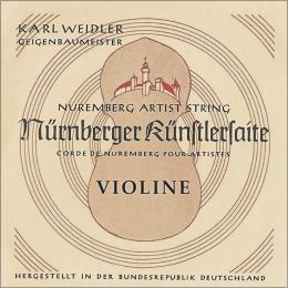 Weidler Nurnberger Nr.14 Artist Violin String, G - Medium, 1/16