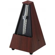 Wittner 855111 Metronome, with Bell - Mahogany Grain
