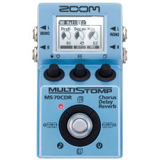 Zoom MS-70 CDR MultiStomp Chorus / Delay / Reverb Pedal 